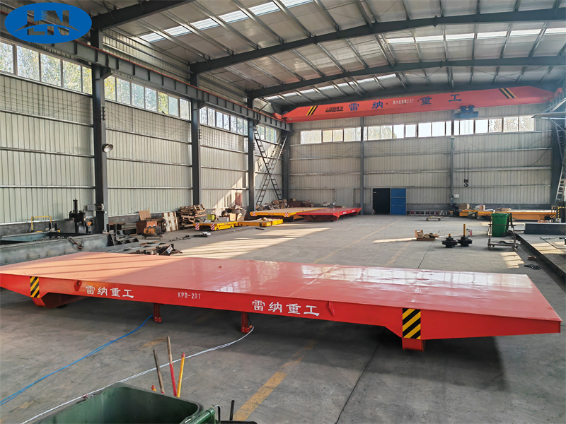 20 tonni platforma rail transfer cart