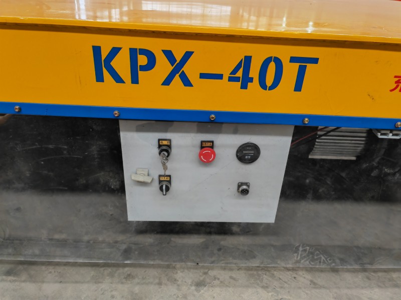 40 Ton Battery Powered Rail Transfer Trolley.