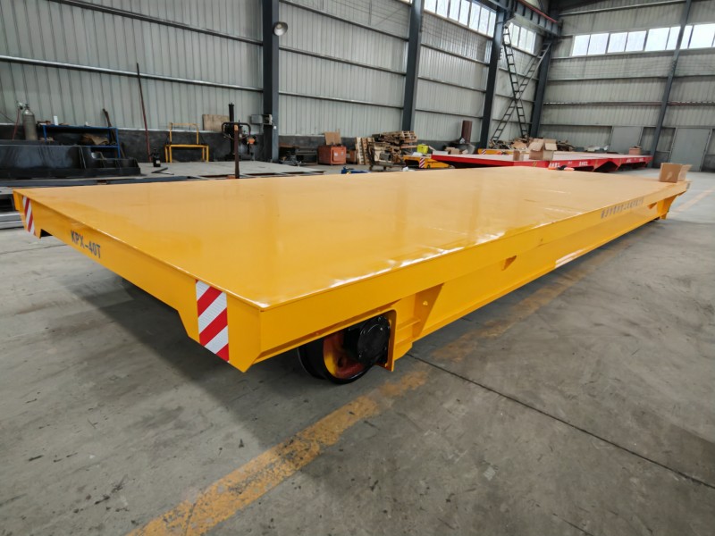 40 Ton Battery Powered Rail Transfer Trolley.