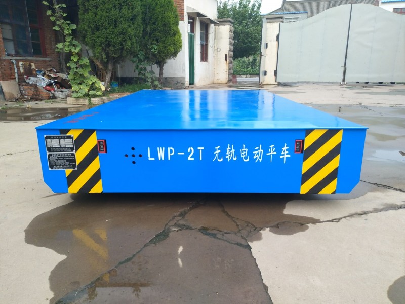 2 Ton Battery Powered Trackless Transferi Trolley