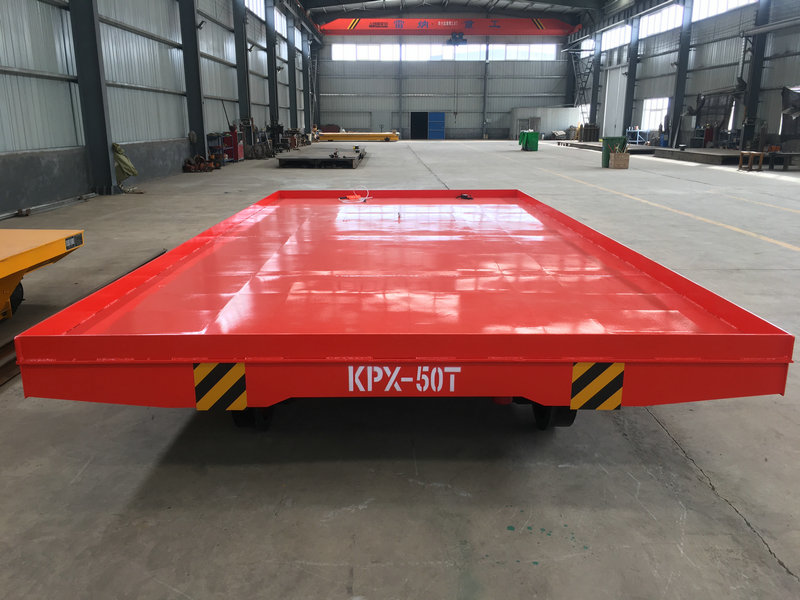 KPX 15 Ton Elektrik Rail Flat Cart