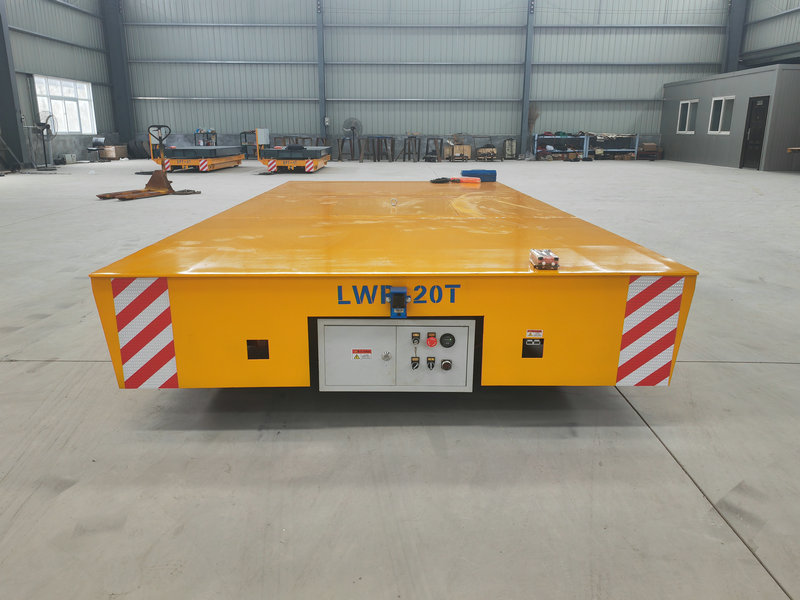 Trackless Electric Flat Transport Trolley o‘zingizdir.