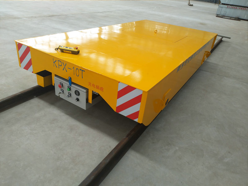 10 Ton Motorized Rail Transferi Trolley Cart