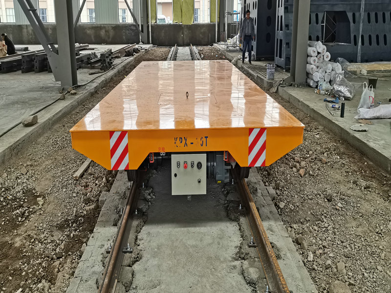 30T Elektrik Rail Die Transferi Trolley