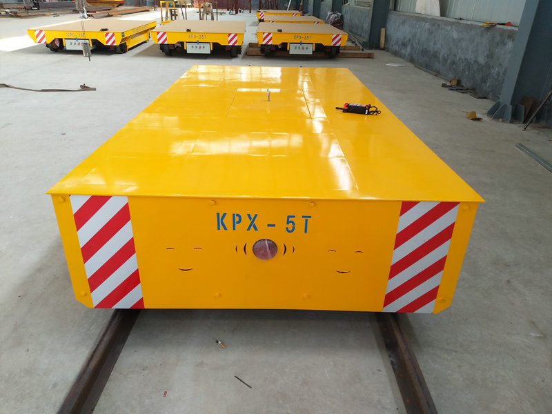 5 Ton Battery Rail Materials Transfert Tractor Cart