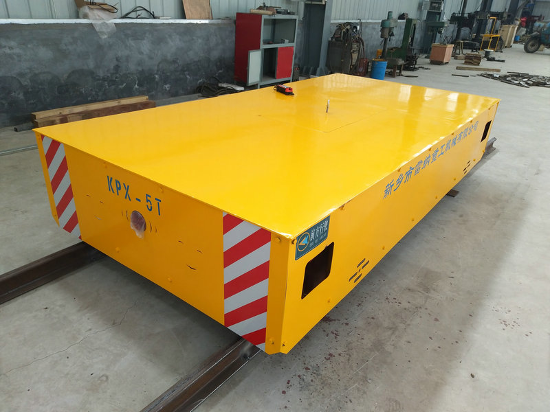 5 Ton Battery Rail Materials Transfert Tractor Cart