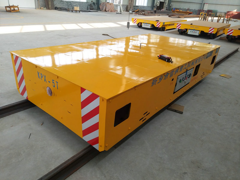 5 Ton Battery Rail Materials Transfert Tractor Cart