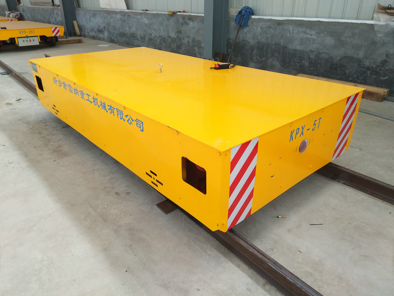 5 Ton Battery Rail Materials Transfert Tractor Cart