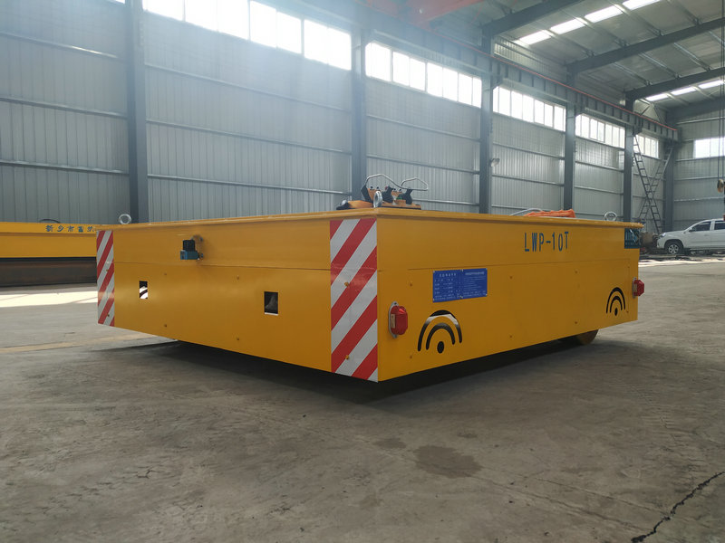10 Ton Intelligent Trackless Transfer Cart for Manufacturing Industry