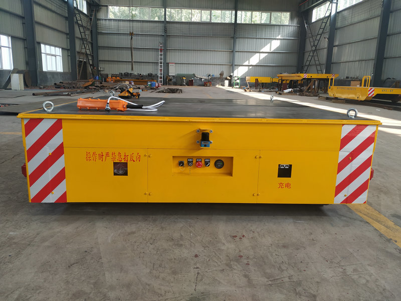 10 Ton Intelligent Trackless Transfer Cart for Manufacturing Industry
