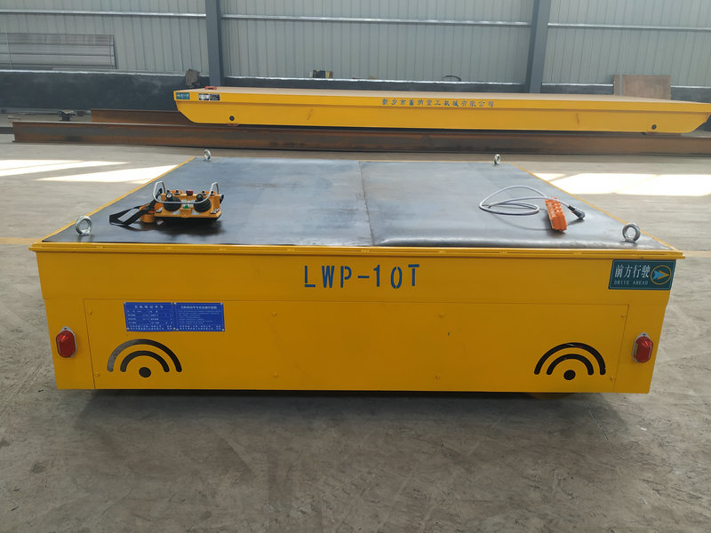 10 Ton Intelligent Trackless Transfer Cart for Manufacturing Industry
