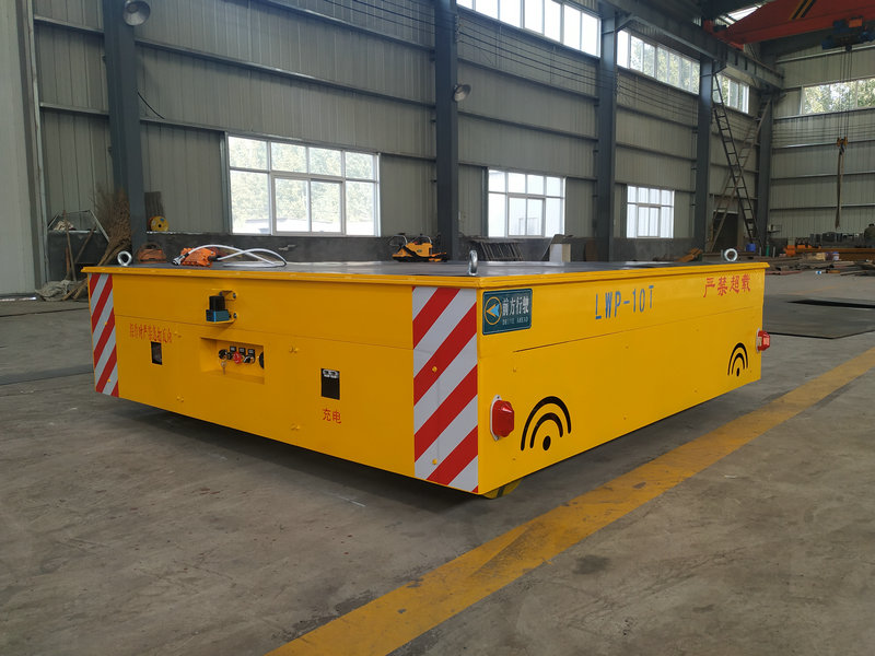 10 Ton Intelligent Trackless Transfer Cart for Manufacturing Industry